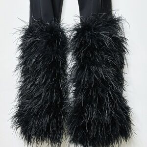 House Of Cb Nicolette black trimmed trousers size Small